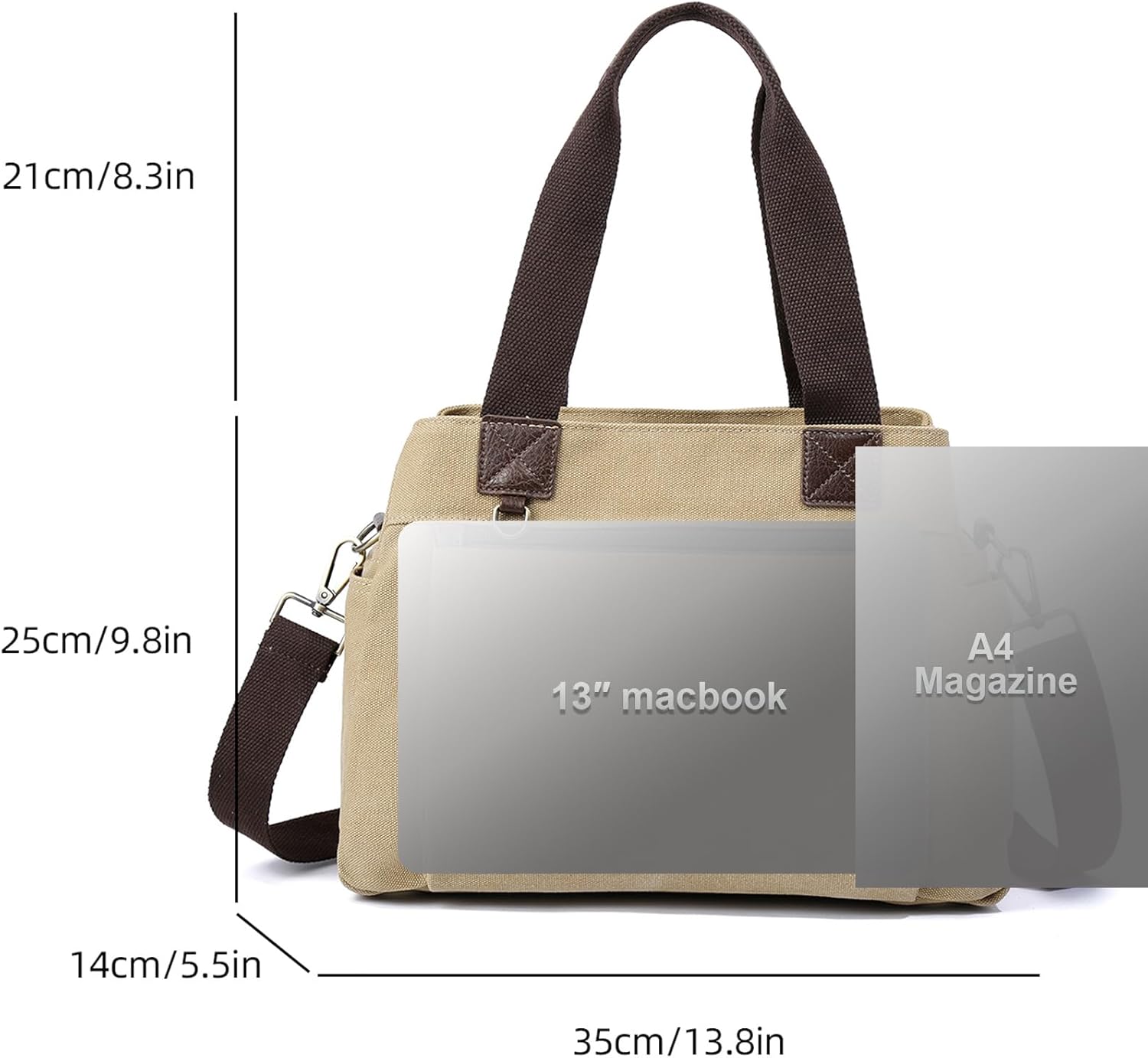 Canvas Hobo Bags for Women Casual Tote Bag Purses and Handbags Multi-Color Striped Crossbody Bags Ladies Top Handle Satchel