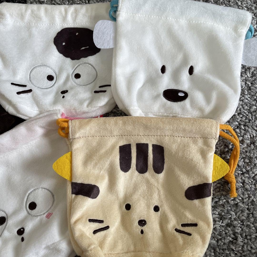 Amazon.co.jp: タマ＆フレンズ うちのタマ知りませんか フェイス巾着