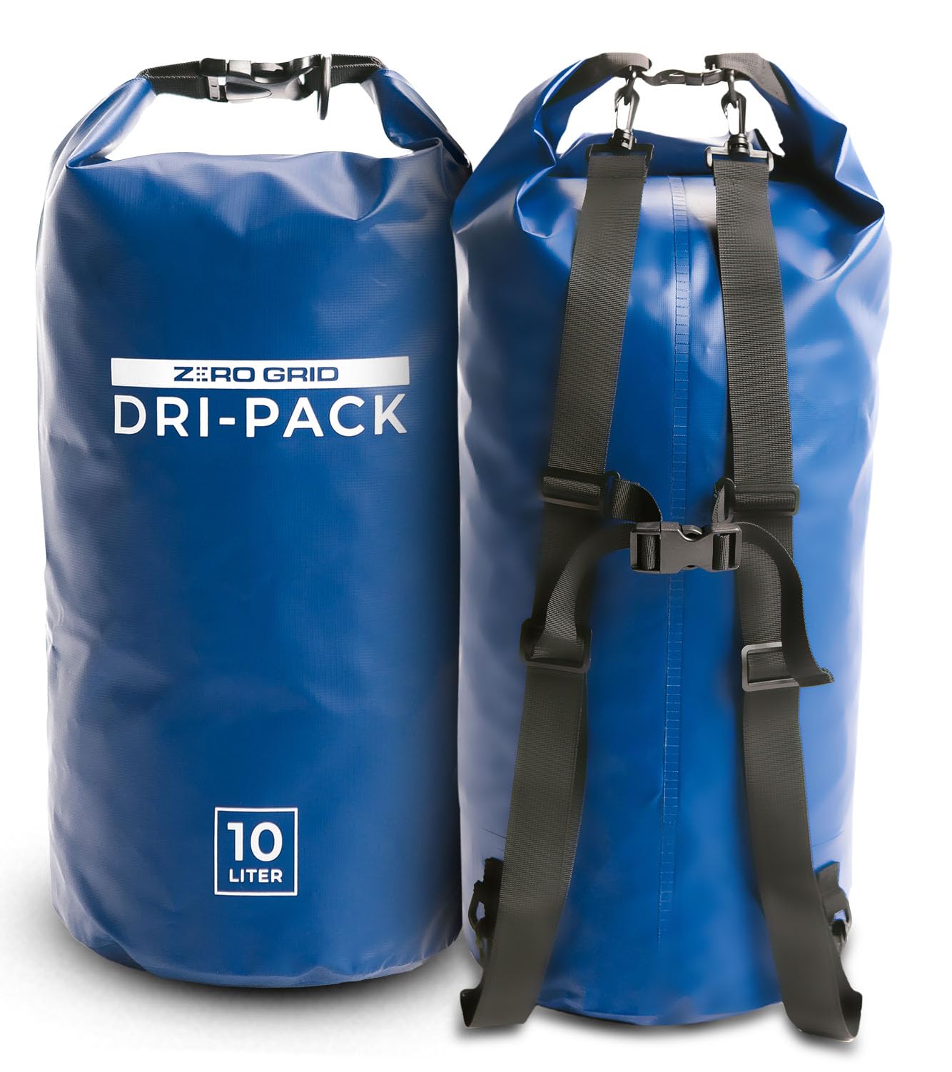 Waterproof Dry Bag - Floating Roll Top Drybag Keeps Gear Dry 10L/20L/30L/40L Sizes for Backpacking, Kayaking, Boating, Camping, Fishing, Hiking, Travel and Beach Made from Tough 500D Material