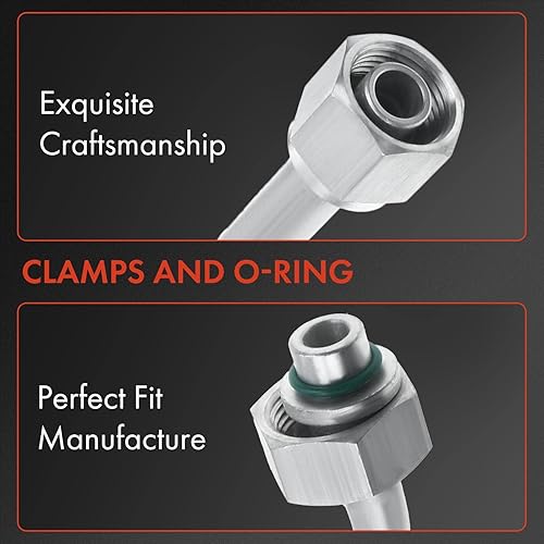 Miniatura 3 de A-Premium Conjunto de manguera de línea de descarga de AC compatible con 548CH, C540C500C550, K100K100EK130K150K200K220K270K300K370, L700,