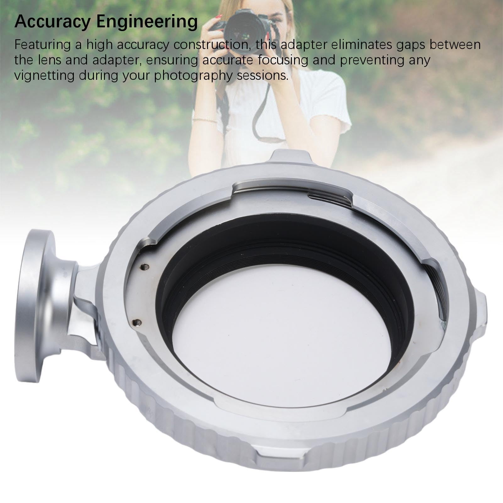 Generic do Obiektywu PL do Aparatów EF Adapter Circle Trwały, Precyzyjny Adapter Mocowania Obiektywu ze Stopu Aluminium dla Profesjonalnych Fotografów