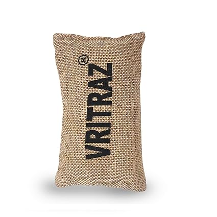 Vritraz Non-Electric 100% Activated Carbon Air Purifier, Odor Eliminator and Dehumidifier For Home, Bedroom, Living Room, Wardrobe, Fridge, Shoe Rack, Cars and Home Air Purifier (Size-100g, Pack of 2)