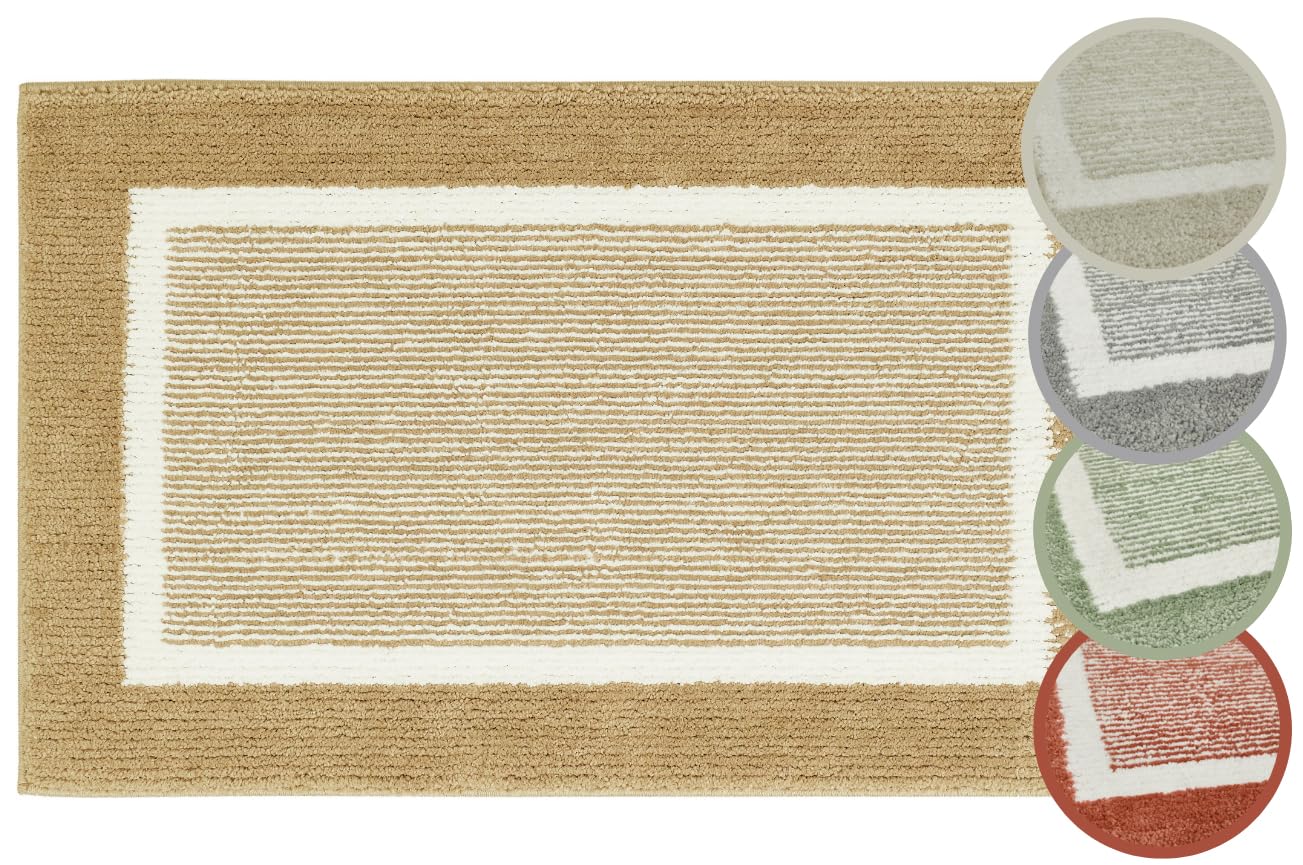 Tapis de bain antidérapant andiamo Maui pour éviter les glissades sur carrelage
