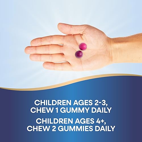 Miniatura 6 de Nature's Way Gomitas de huesos y músculos en crecimiento para niños, apoya huesos y músculos saludables*, calcio, magnesio, vitaminas D3 y K1,