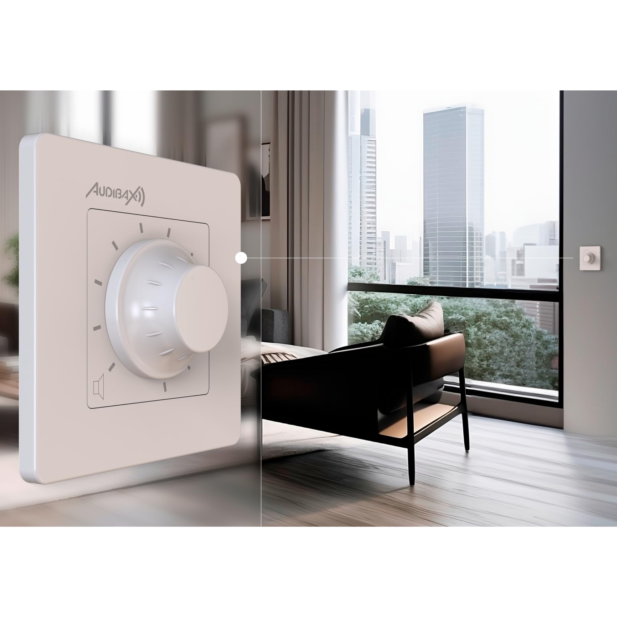 Audibax Wall 50 Mando Control de Volumen