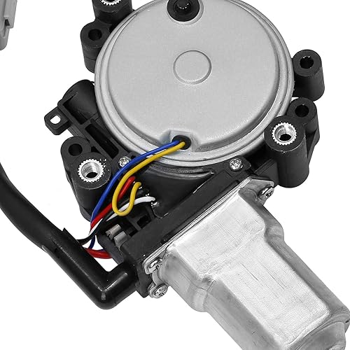 Vista 12 de Motor de elevación de ventana delantera izquierda lado del conductor para Nissan Titan 2004-2014, Nissan Pathfinder Armada 2004-2004, Nissan
