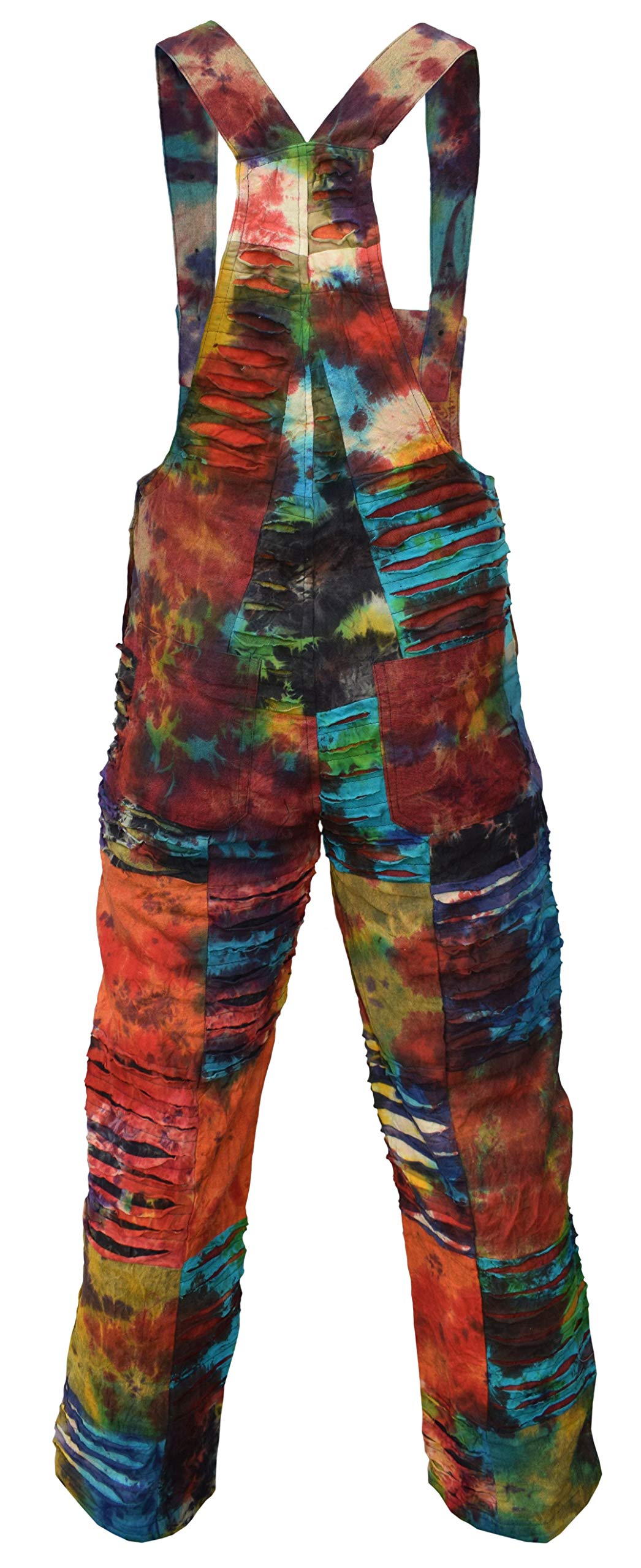 Gheri Salopette multicolore en coton pour femme