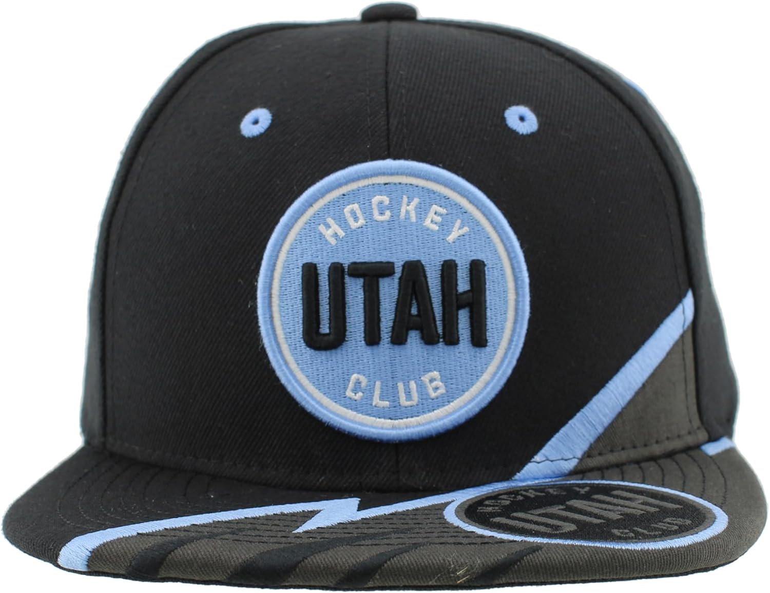 ZHATS NHL Unisex-Adult NHL Officially Licensed Adjustable Snapback Hat Flat Bill Z11 Bolt