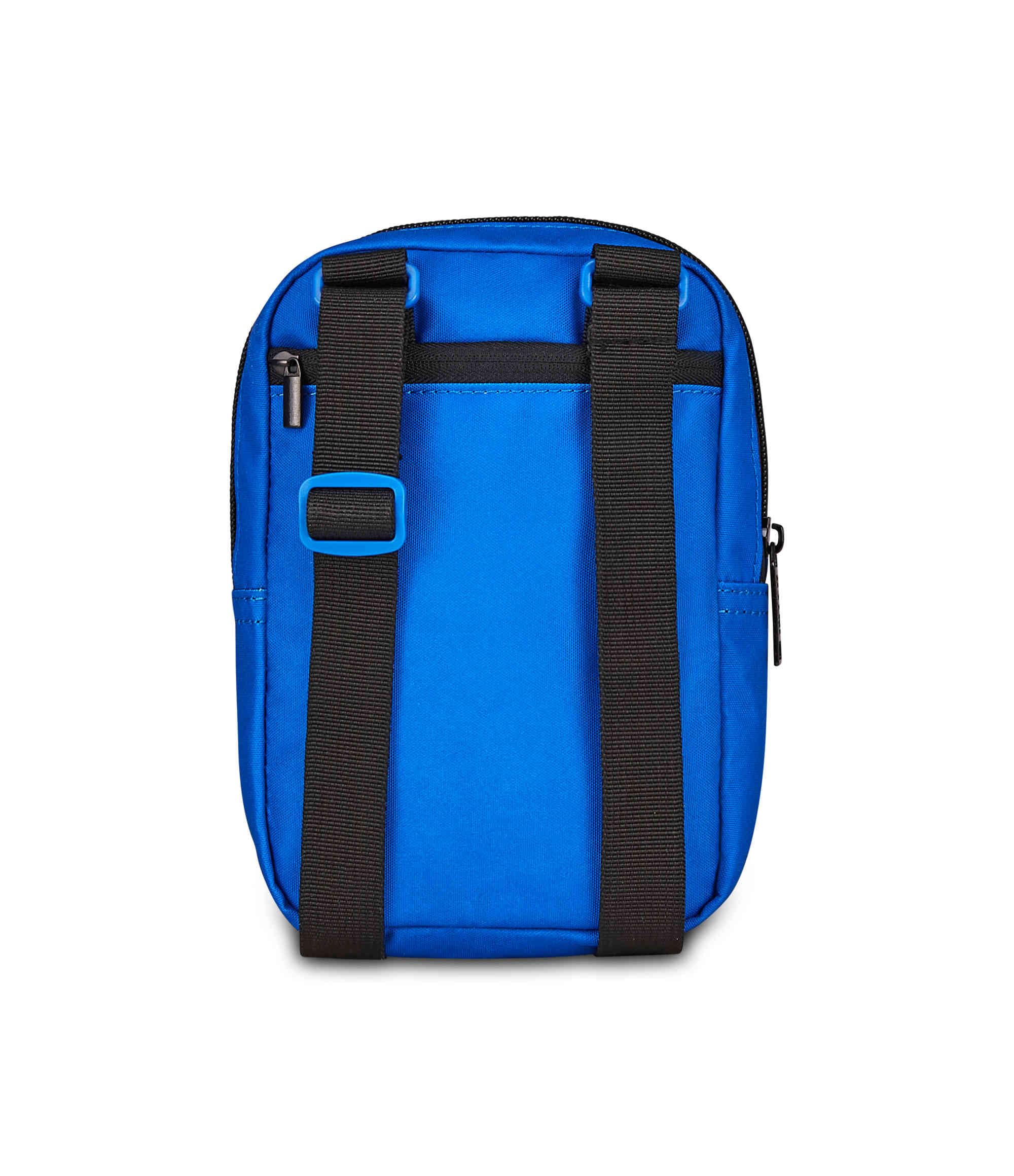 Seven Borsa a tracolla Inter, Blu, Tasca posteriore con zip, Tracolla regolabile, Per bambini e ragazzi, Calcio, Viaggi e tempo libero, Idea regalo tifoso