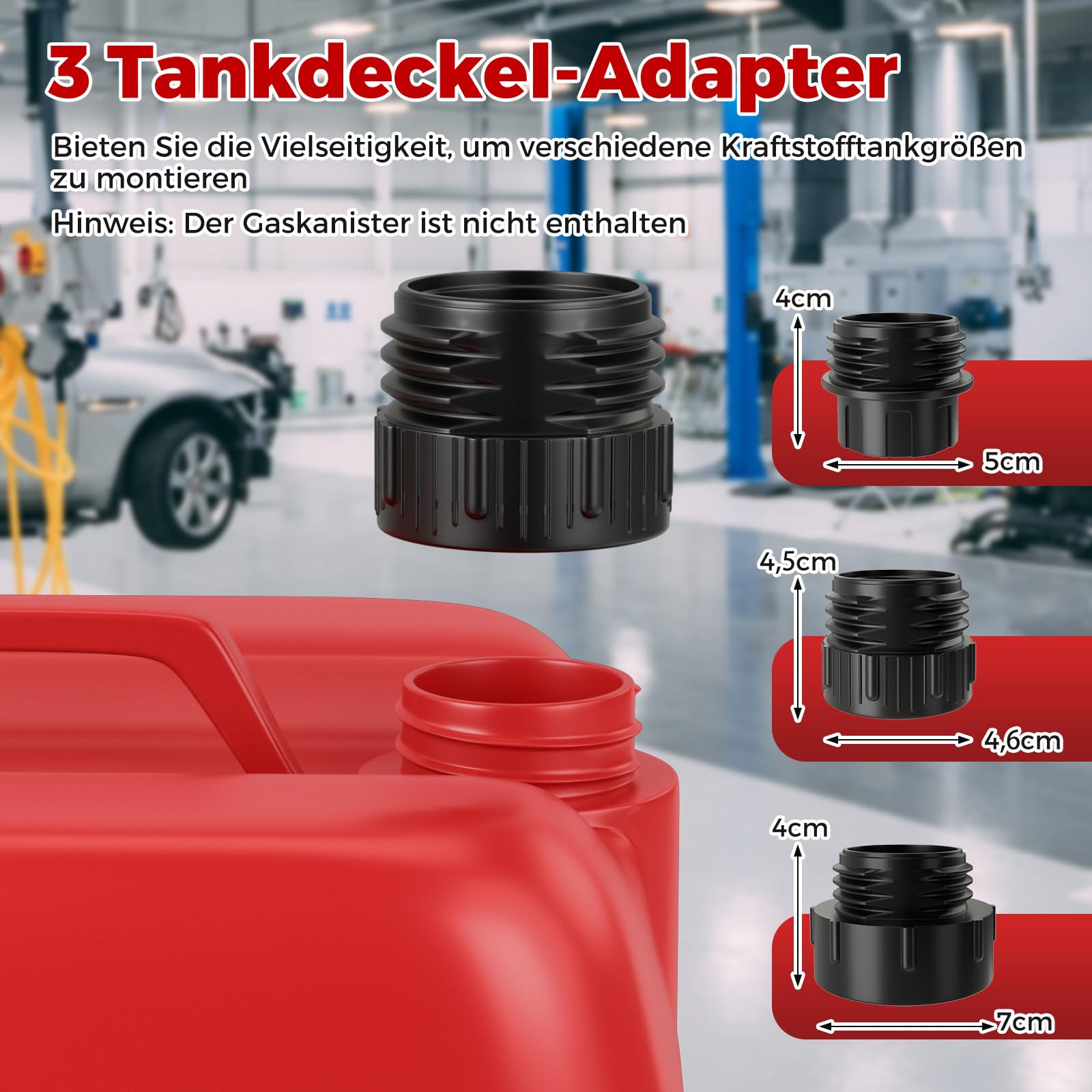 COSTWAY elektryczna pompa paliwa 14,4 L/min z automatycznym czujnikiem zatrzymania 3 adaptery