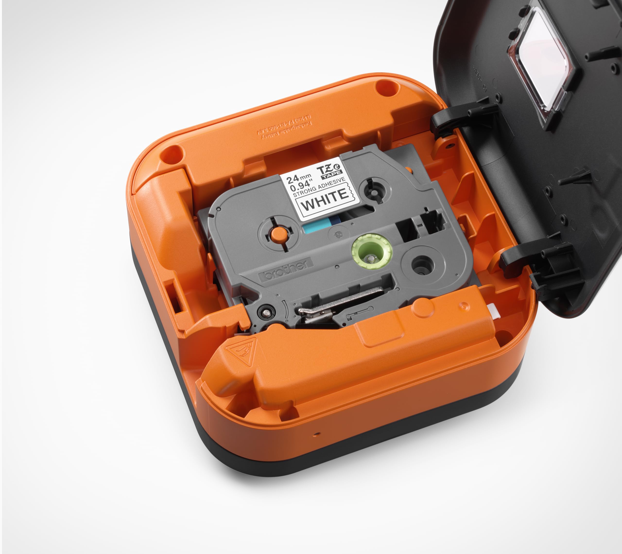 Brother PT-E720BT Stampante per etichette industriale portatile, Bluetooth®, Pro Label Tool App per formati industriali, accessori vivavoce opzionali, batteria ricaricabile, etichette durevoli fino a