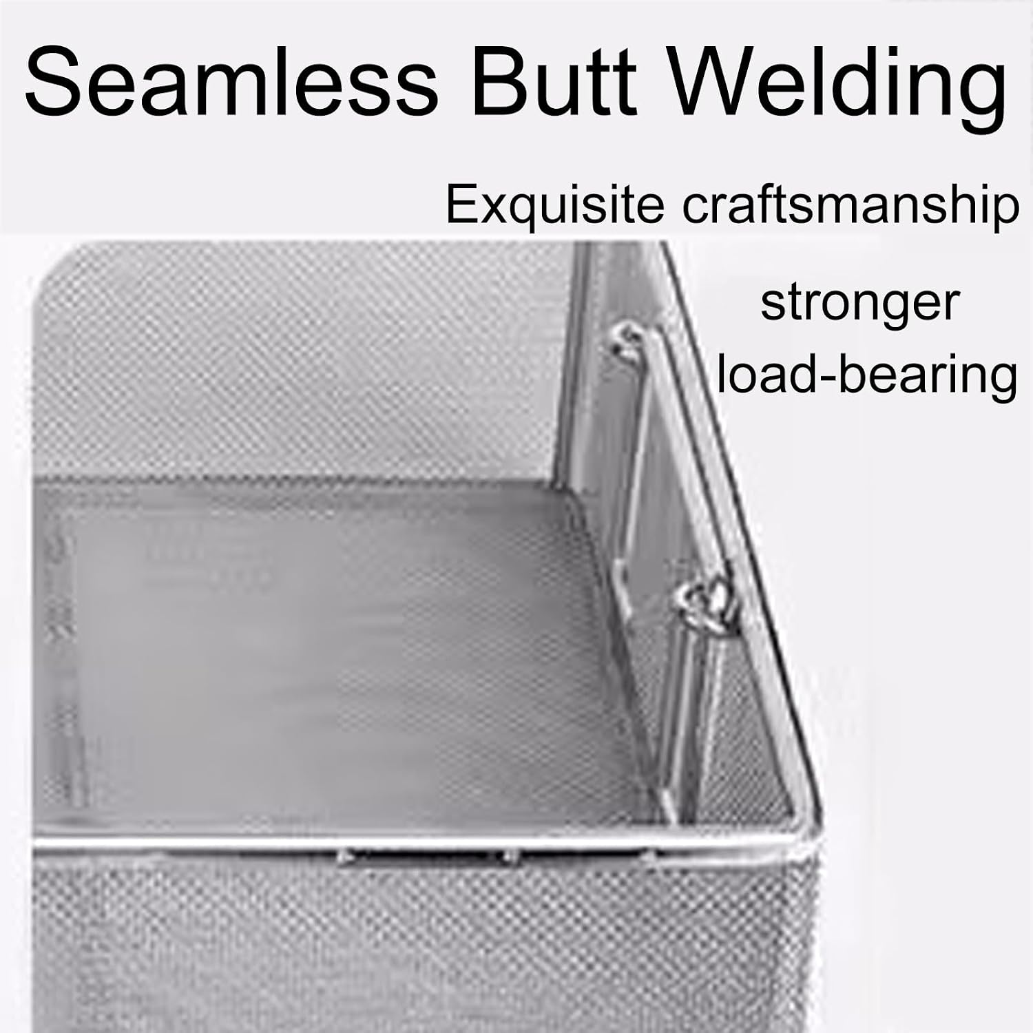 Dental Instrument Sterilization Tray, 304 Stainless Steel Mesh Basket, Surgical Tool Organizer for Hospitals and Clinics, Small Size for Dental Equipment Storage