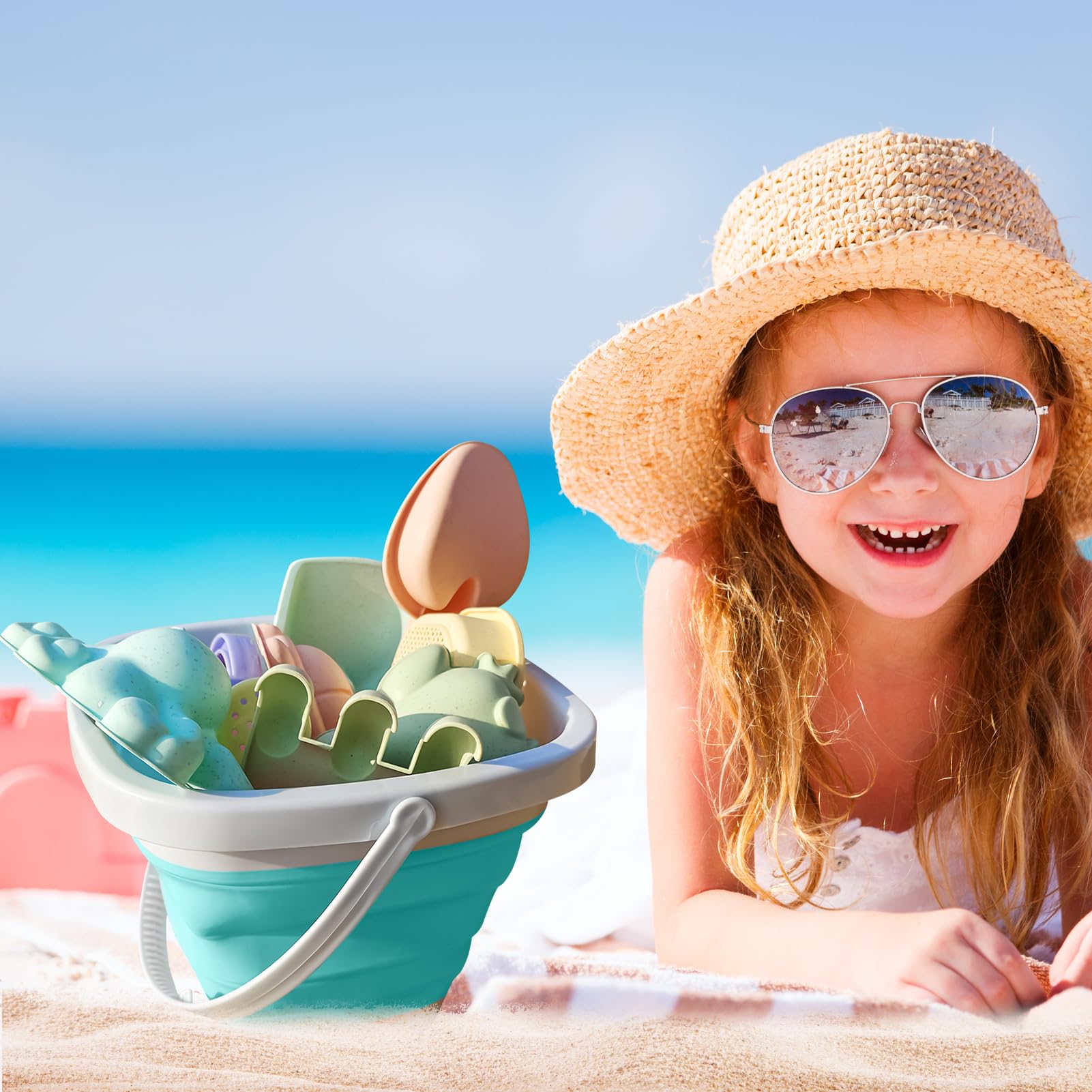 Zandspeelgoed, strandspeelgoed voor kinderen, 11 stuks