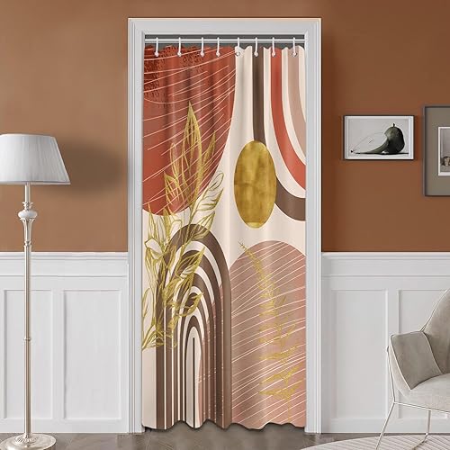 Miniatura 13 de Cortina de ducha moderna de mediados de siglo en blanco y negro, cortinas de ducha para hombre, juego de decoración de baño para hombres, patrón