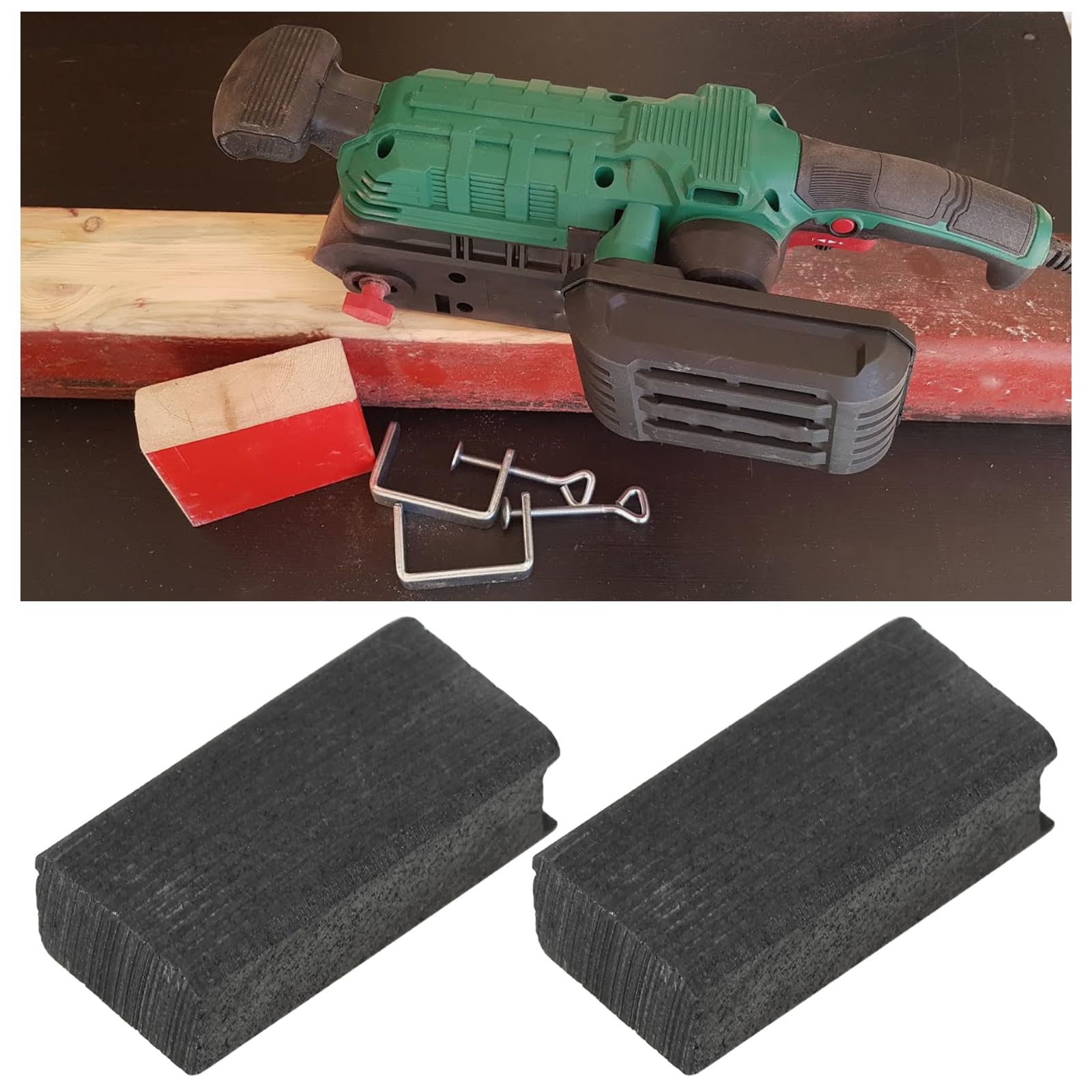 Parkside PBS 900 C3 Balais de Charbon 5×8×15,5 mm pour Ponceuse à Bande