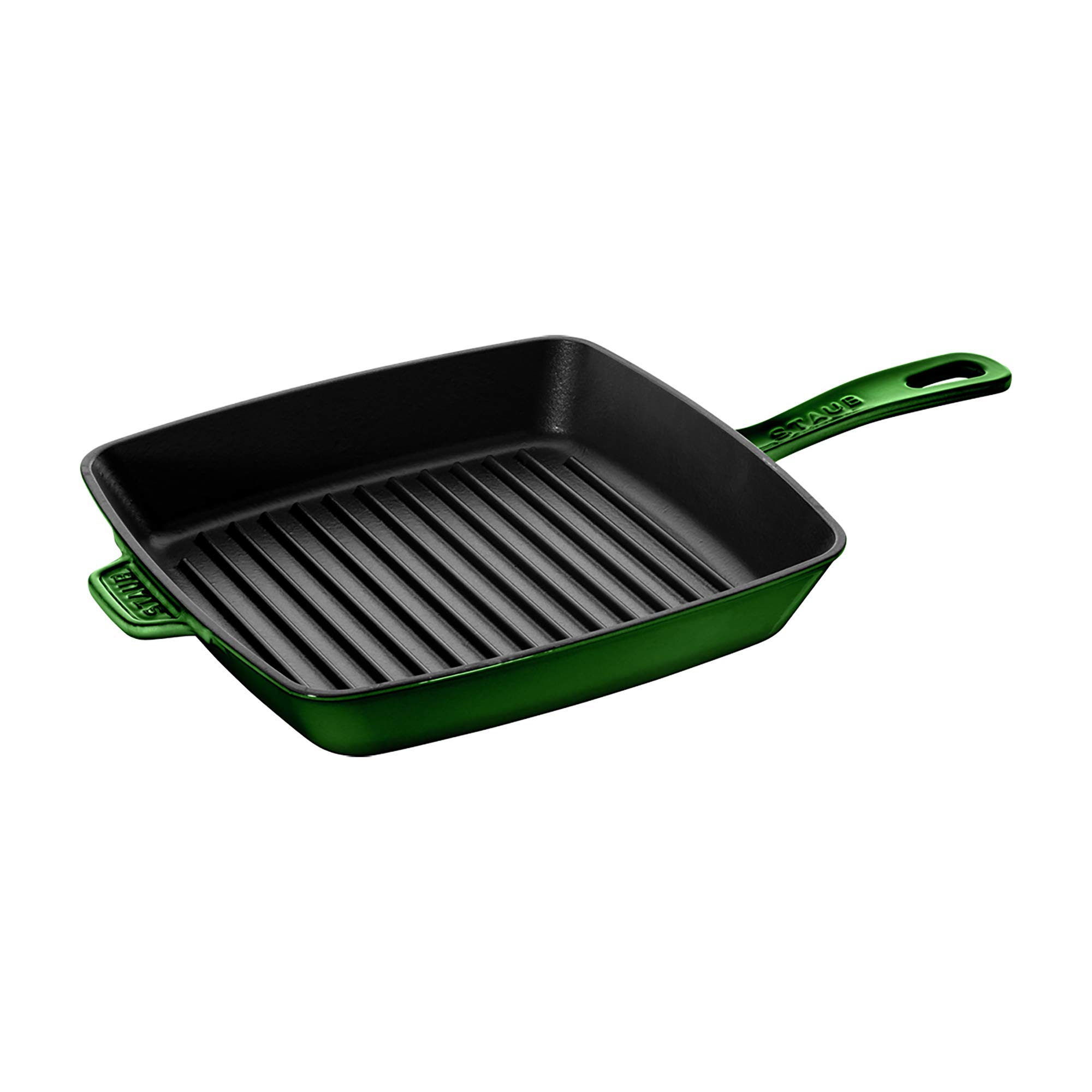 Amazon | Staub 鋳鉄 12インチ 正方形 グリルパン - バジル | ストウブ