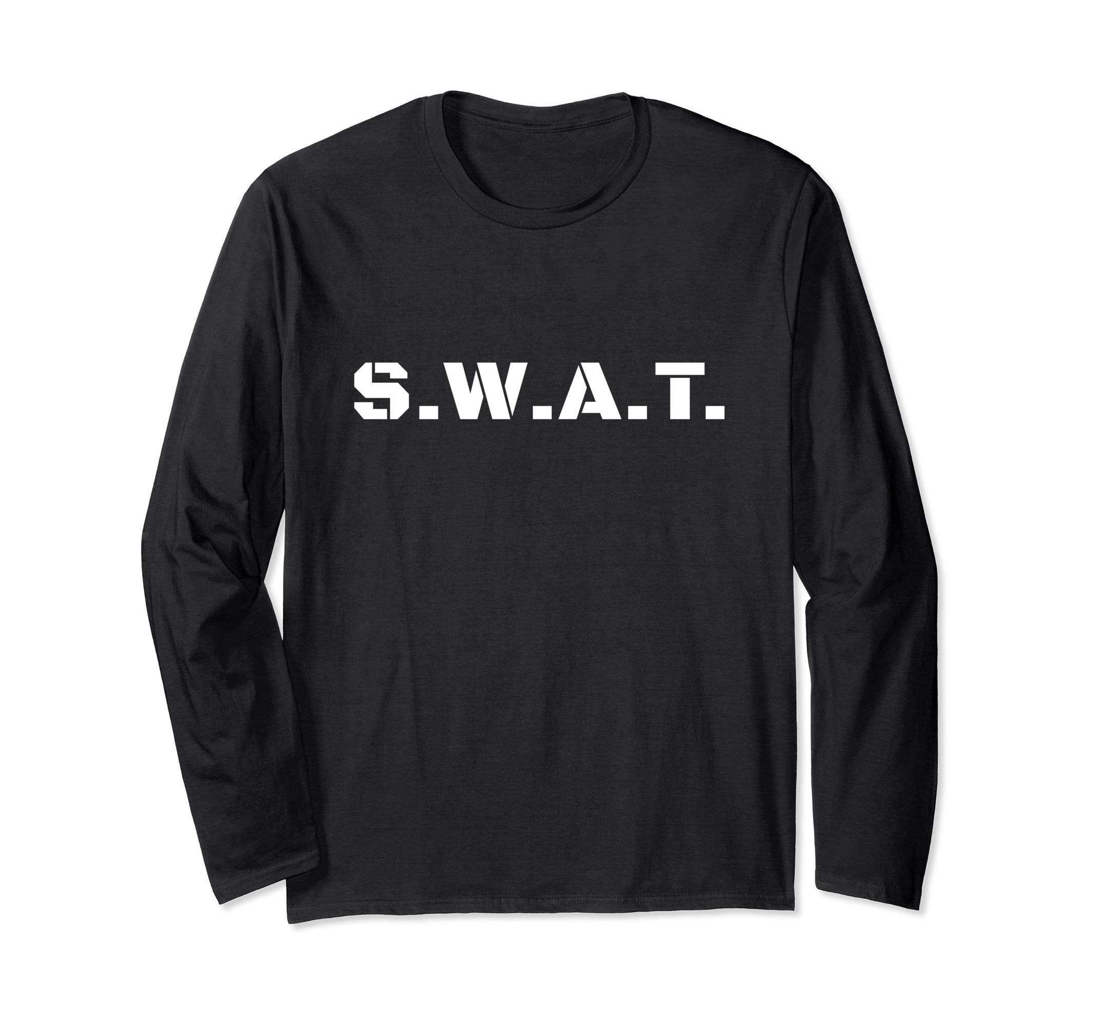 Halloween SWAT Team Tactical T-shirtsSWAT Team Boys Halloween Costume Kids Tactical Uniform Shirt Long Sleeve T-Shirt