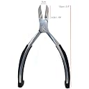 ClipPro Toenail Clippers/Nipper for Thick or Ingrown Toenails - Long Jaw, Long Handle, Soft Rubber Grip gallery image