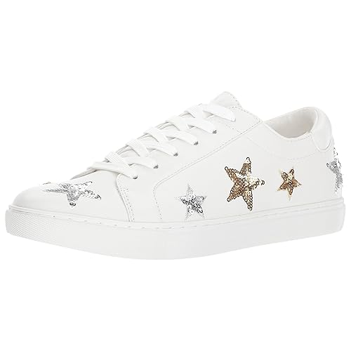 white sneakers with stars