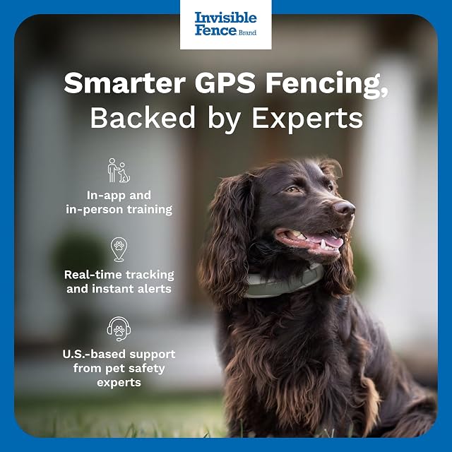 Foto 2 de 7 de Invisible Fence Cerca y collar de seguimiento GPS para perros, inalámbrico