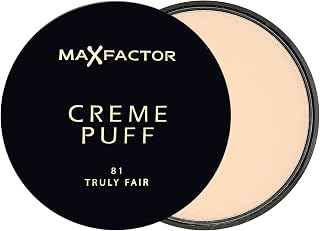 3 x Max Factor Creme Puff 81 Truly Fair 21g