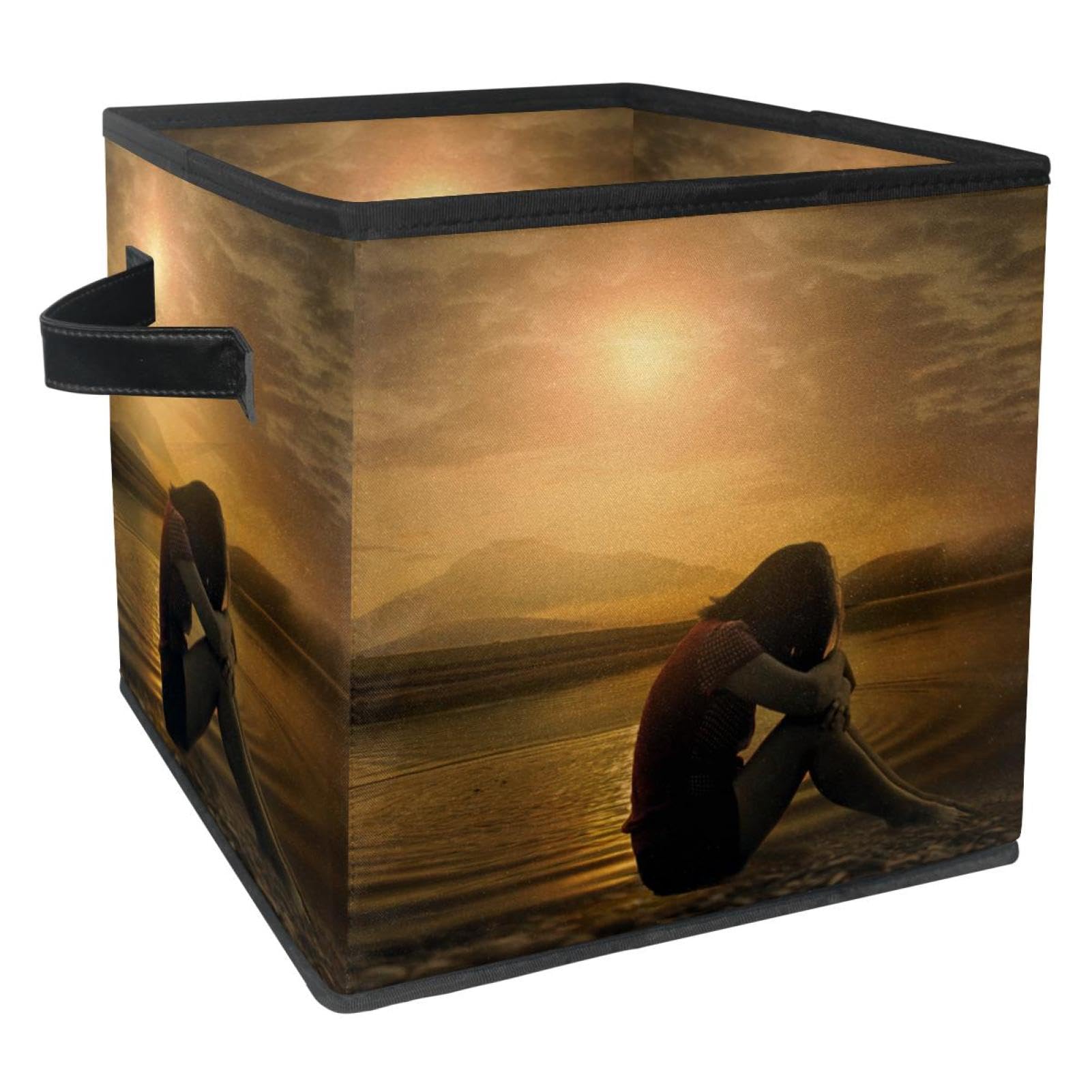 Cube de rangement en tissu pour organiser la chambre des enfants avec soin