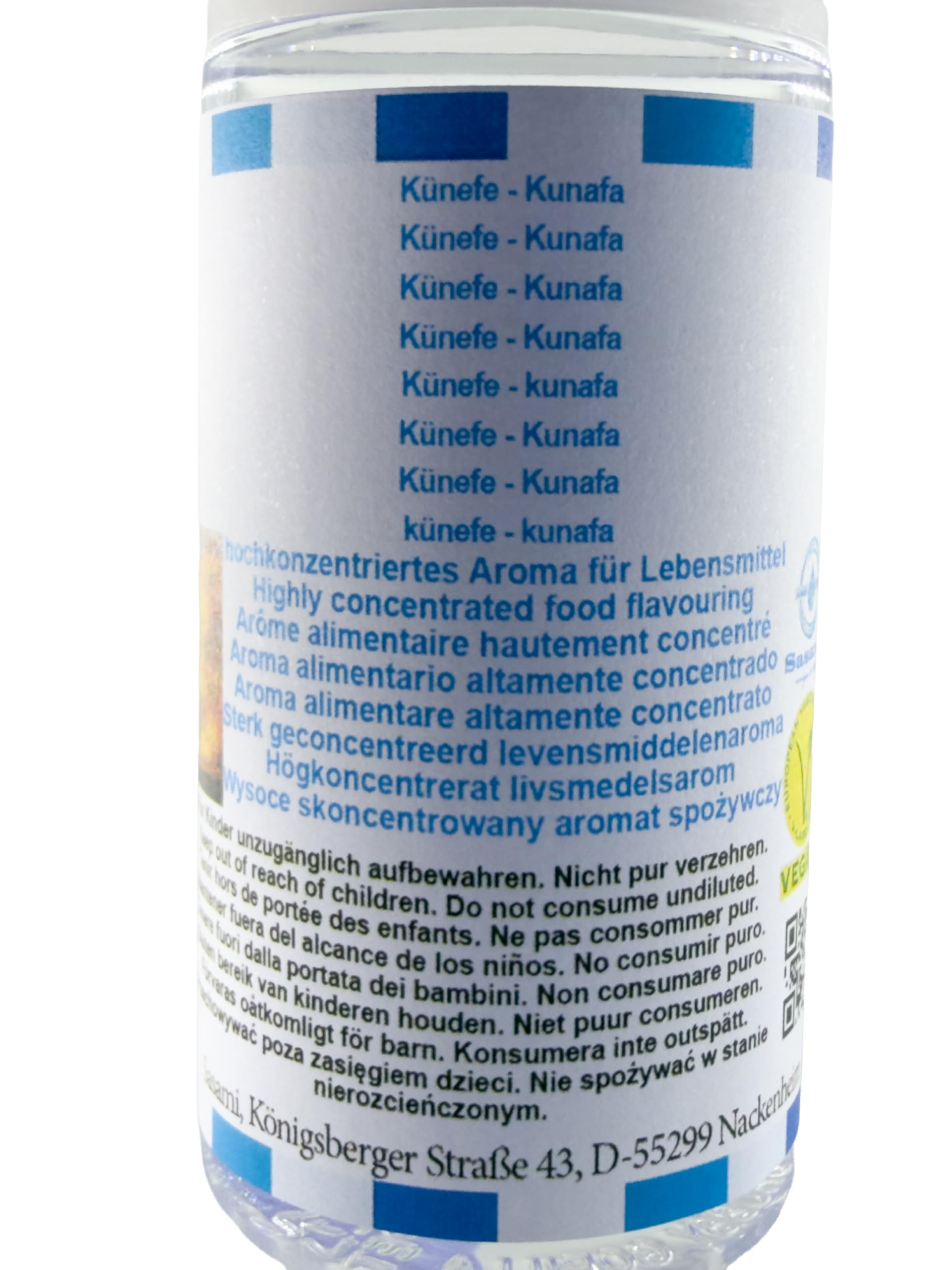 Künefe - kunafa aroma concentrato - vegano - Sasami - 100ml