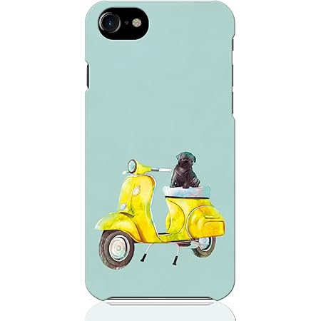 Amazon Co Jp ブレインズ Iphone Se 第2世代 Iphone8 Iphone7 ハード ケース カバー クロ パグ ミントグリーン Noa ベスパ グッズ 子犬 犬 動物 イヌ デザイナー Noa イラスト 可愛い 綺麗 家電 カメラ