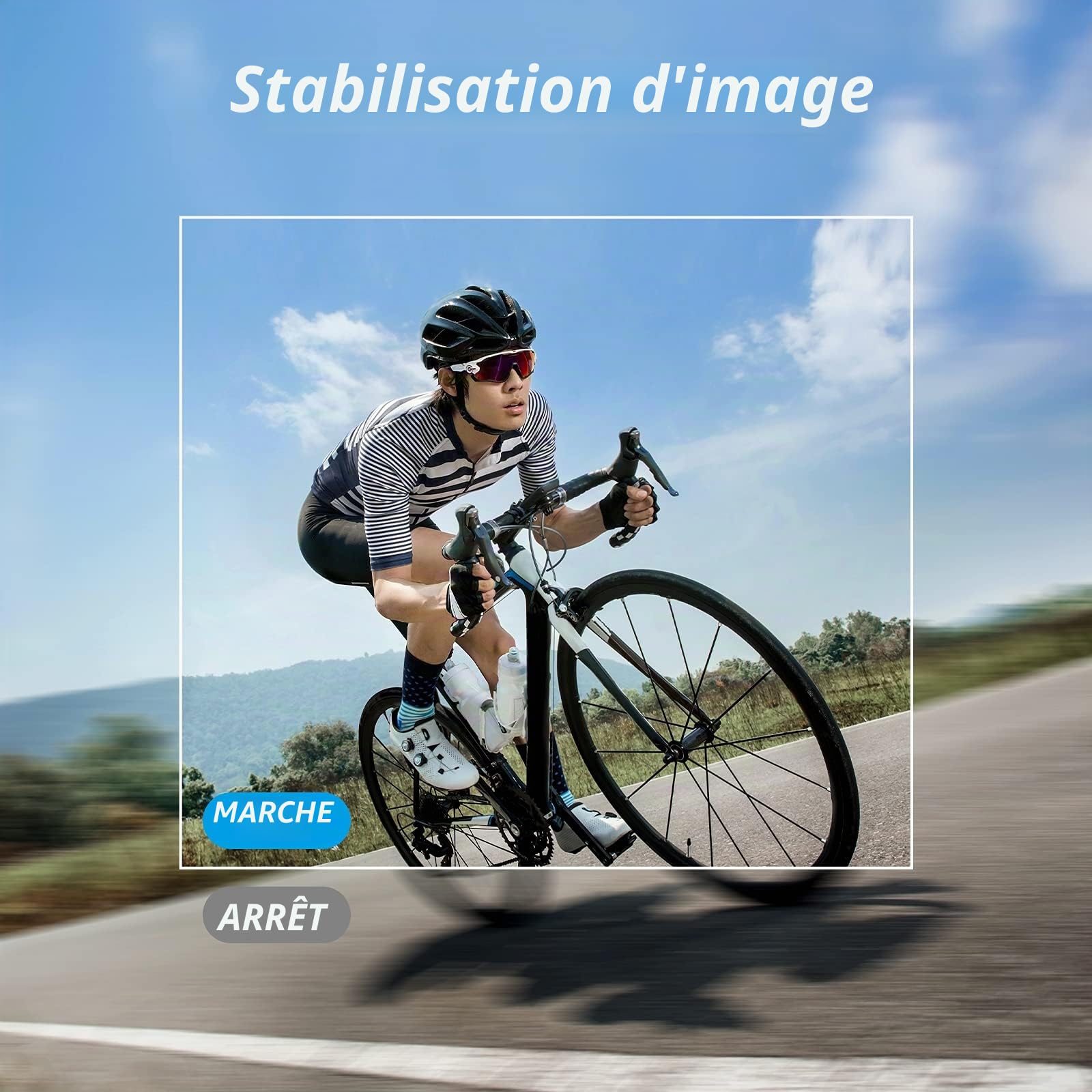 AKASO Caméra Sport 4K 20MP WiFi Action Caméra sous-Marine 40M Ultra HD Stabilisateur avec Écran Tactile Grand Angle Zoom 5X Télécommande 2 Batteries 1350 mAh Kit d'Accessoires - Brave 4 Pro