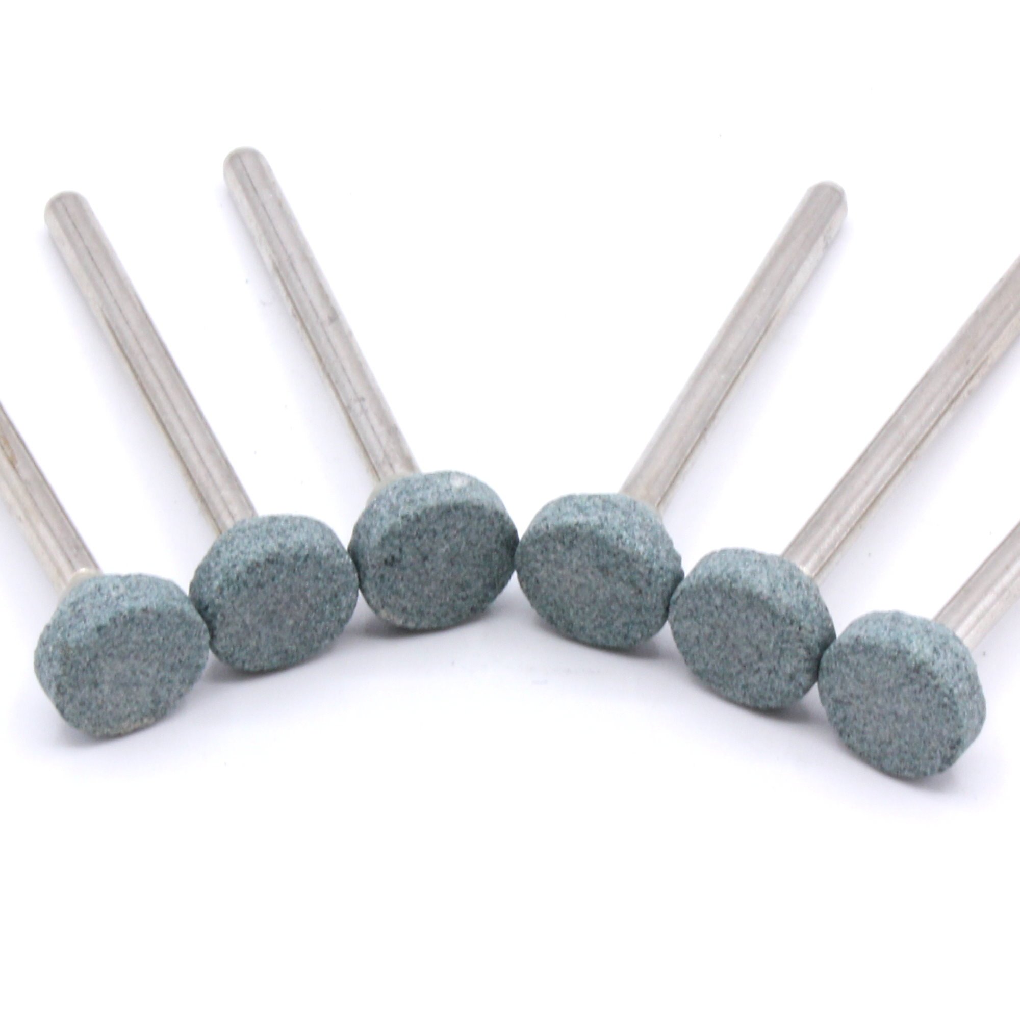 Lot De 6 Meules Abrasives En Carbure De Silicium – Diamètre 10 Mm, épaisseur 3 Mm – Pour Dremel, Proxxon – Ponçage, Affûtage, ébavurage