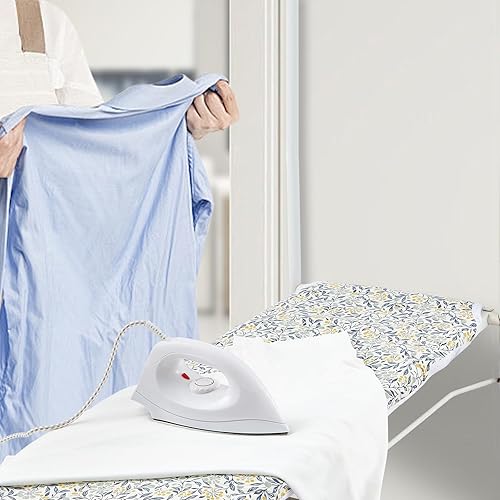 Miniatura 3 de Seiritex Funda para tabla de planchar para puerta de 13 x 37 pulgadas, cubierta pequeña para tabla de planchar con 3 capas reflectantes al calor,