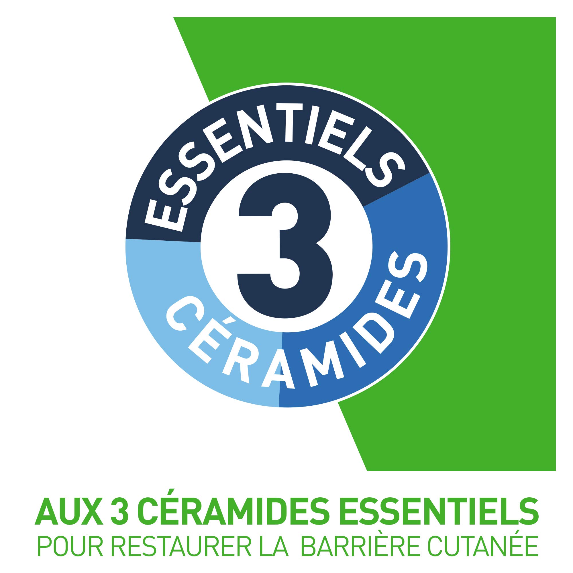 CeraVe - Crème Lavante Hydratante - Visage & Corps - Nettoie et Hydrate Sans Altérer la Barrière Cutanée - Aux 3 Céramides Essentiels + Acide Hyaluronique - Peau Normale à Sèche - 562 ml