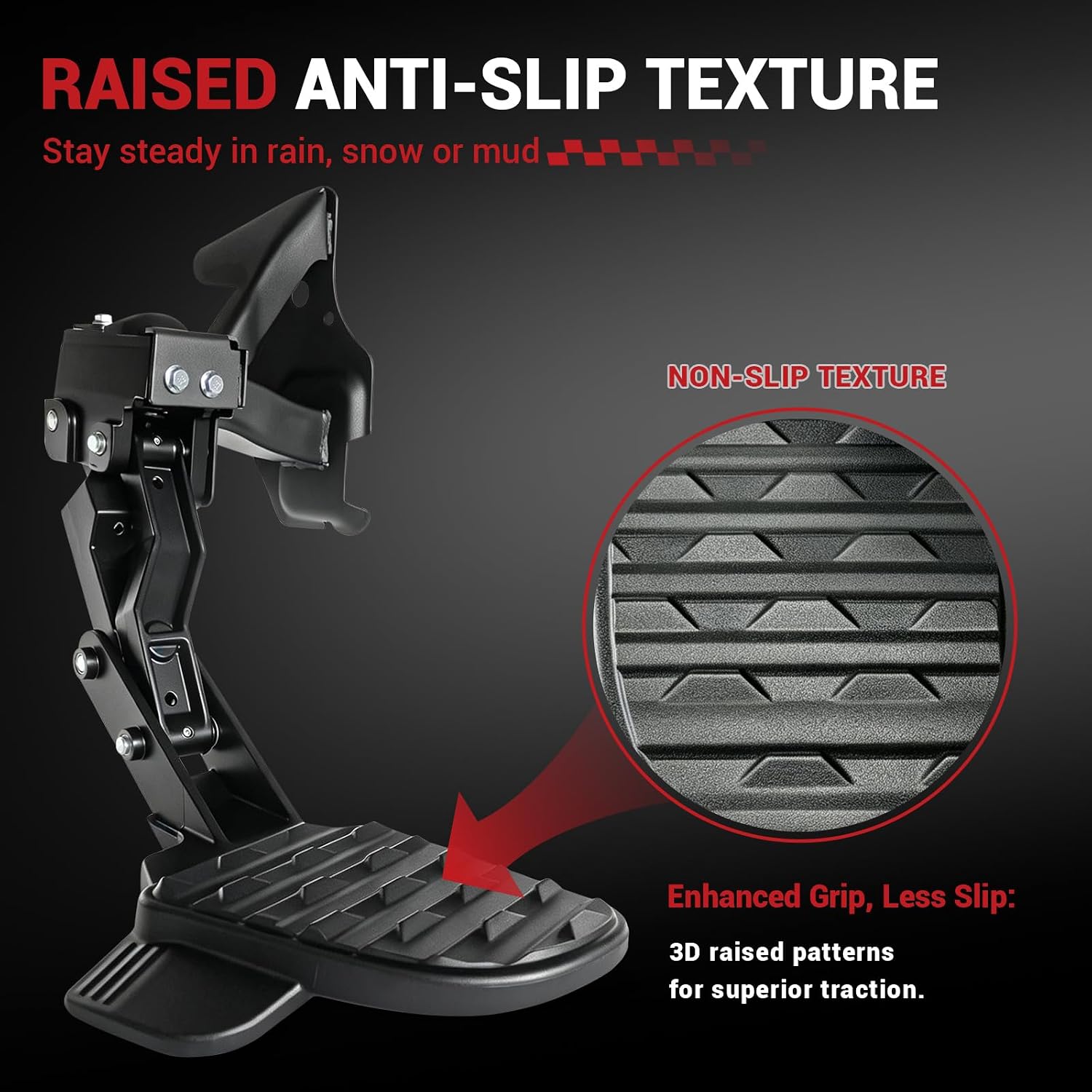 TRX Bed Step Compatible with Ram 1500 TRX RHO 2021-2026