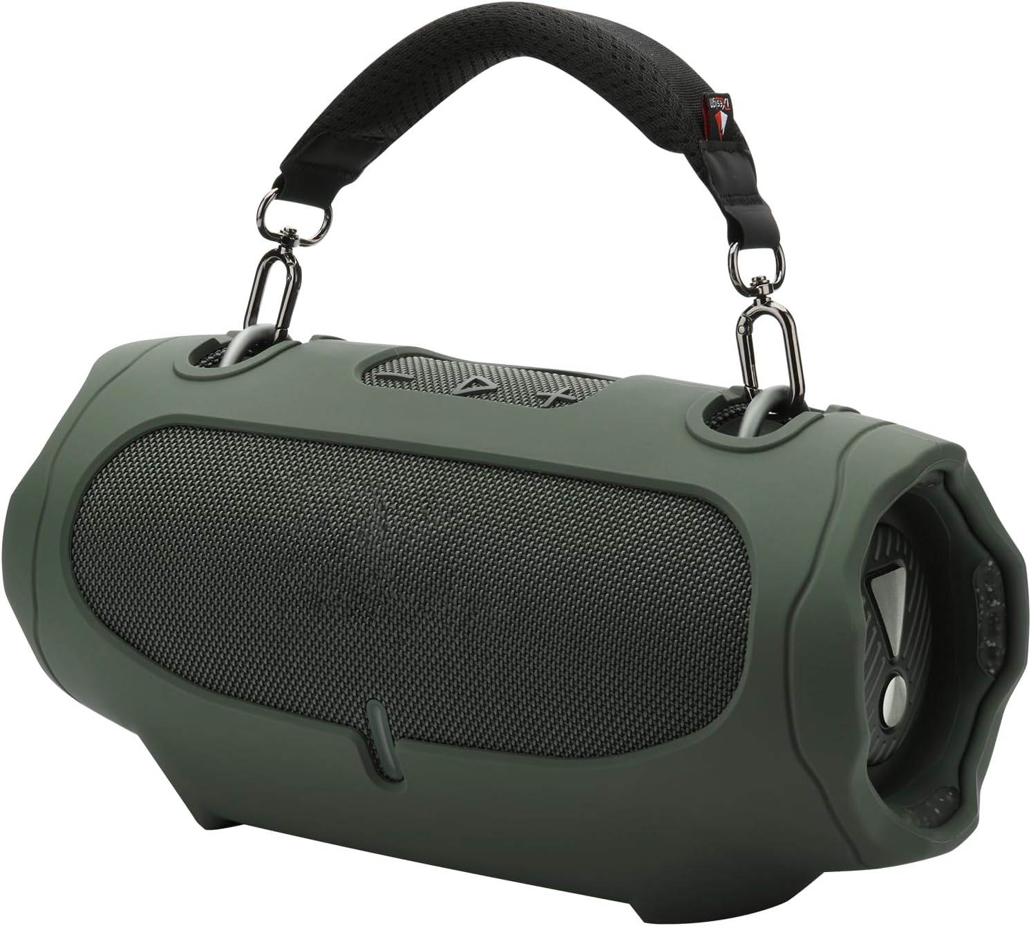 TXEsign Silicone Case Cover Compatible with JBL Xtreme 4 - Portable Speaker, Travel Carrying Protective Cover with Neoprene Handle for Xtreme 4 (Green)