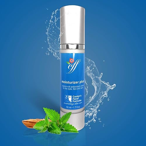 Miniatura 3 de Carolyn's Facial Formulas Moisturizer Plus | Crema para ojos | Sin crueldad animal | Crema facial vegana | Fabricado en Estados Unidos | Hidratante