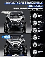 Vista 7 de ECCPP 2 espaciadores de rueda de 1.25 pulgadas, 5 x 5.5, 0.197 x 5.500 in, 5 lengüetas de 1/2 pulgadas, pernos CB de 4.252 in para Dodge Ram 1500