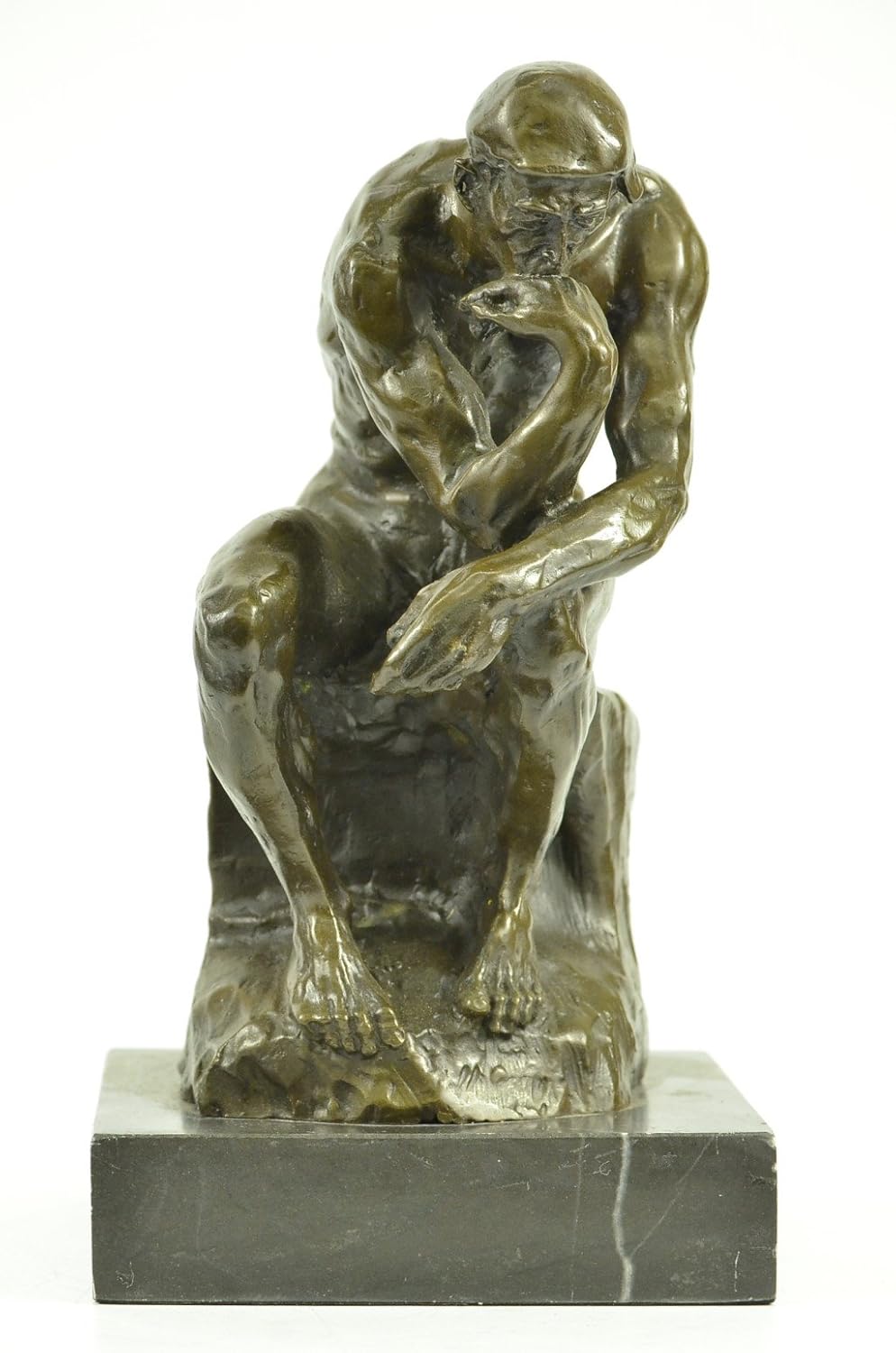 Amazon ロダン考える人販売 Euyrd 179 インテリアグッズギフトことで深く考えて男の手作りブロンズ彫刻像 置物 オブジェ オンライン通販