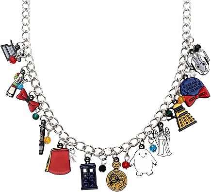 Fashion Dr Who Necklaces Jewelry Accessories for Women Men