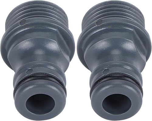 Conectores de piezas, rosca telescópica conector rápido pezón engrosada manguera de jardín adaptador de pezón de alta resistencia herramienta de