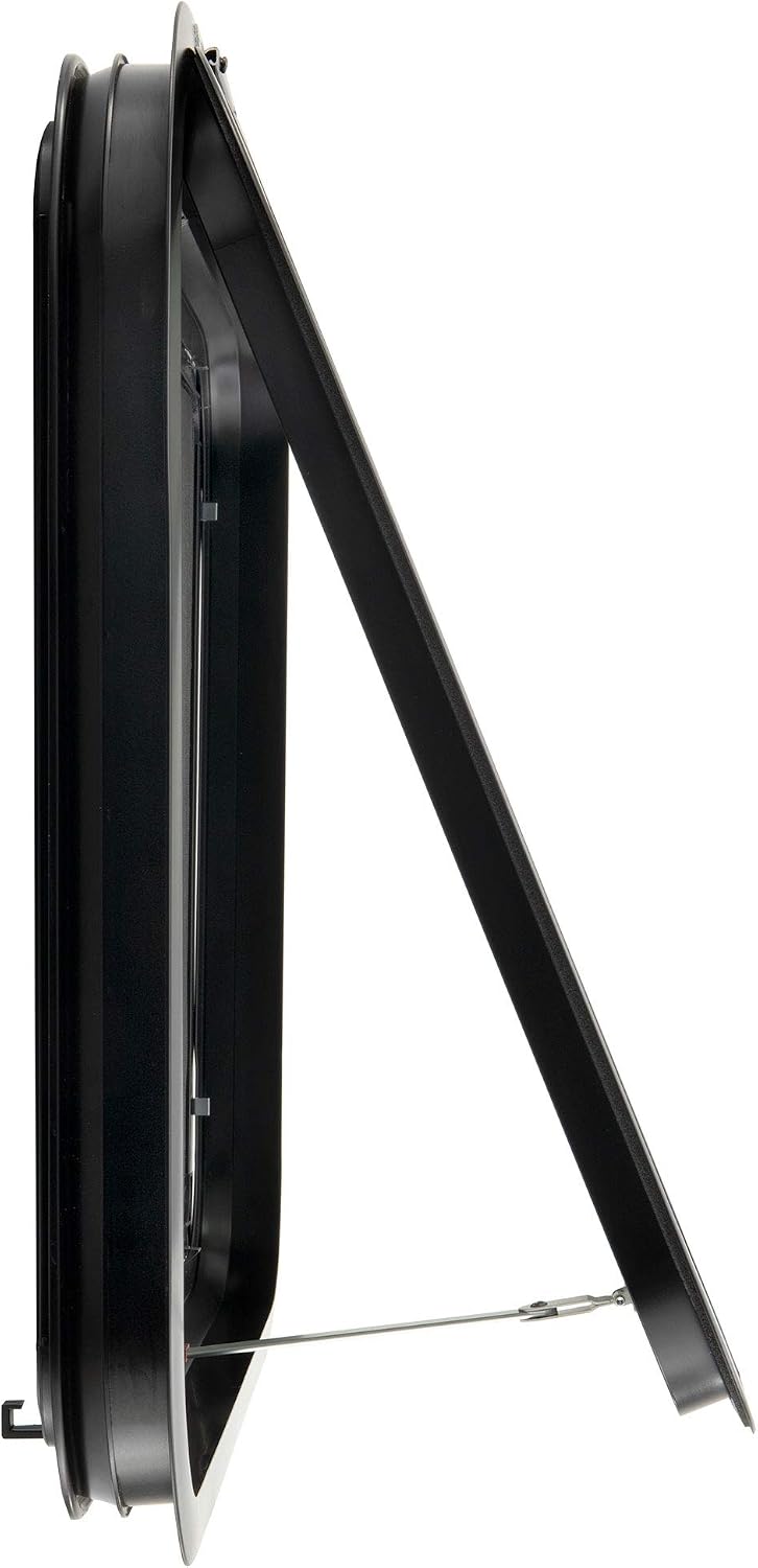 LONG HAUL RV 36” L x 22” H Exit Window with Handle | Tempered & Tinted Glass | Trim Ring & Screen Included | Made in USA