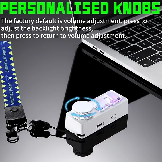 Darmoshark K2PRO OSU Hot Swap Game Keyboards Wireless RGB Mechanical Keypad with 2 Fully Programmable Keys,Computer Mouse for Laptop,PC,Linux,Mac,Windows(White)