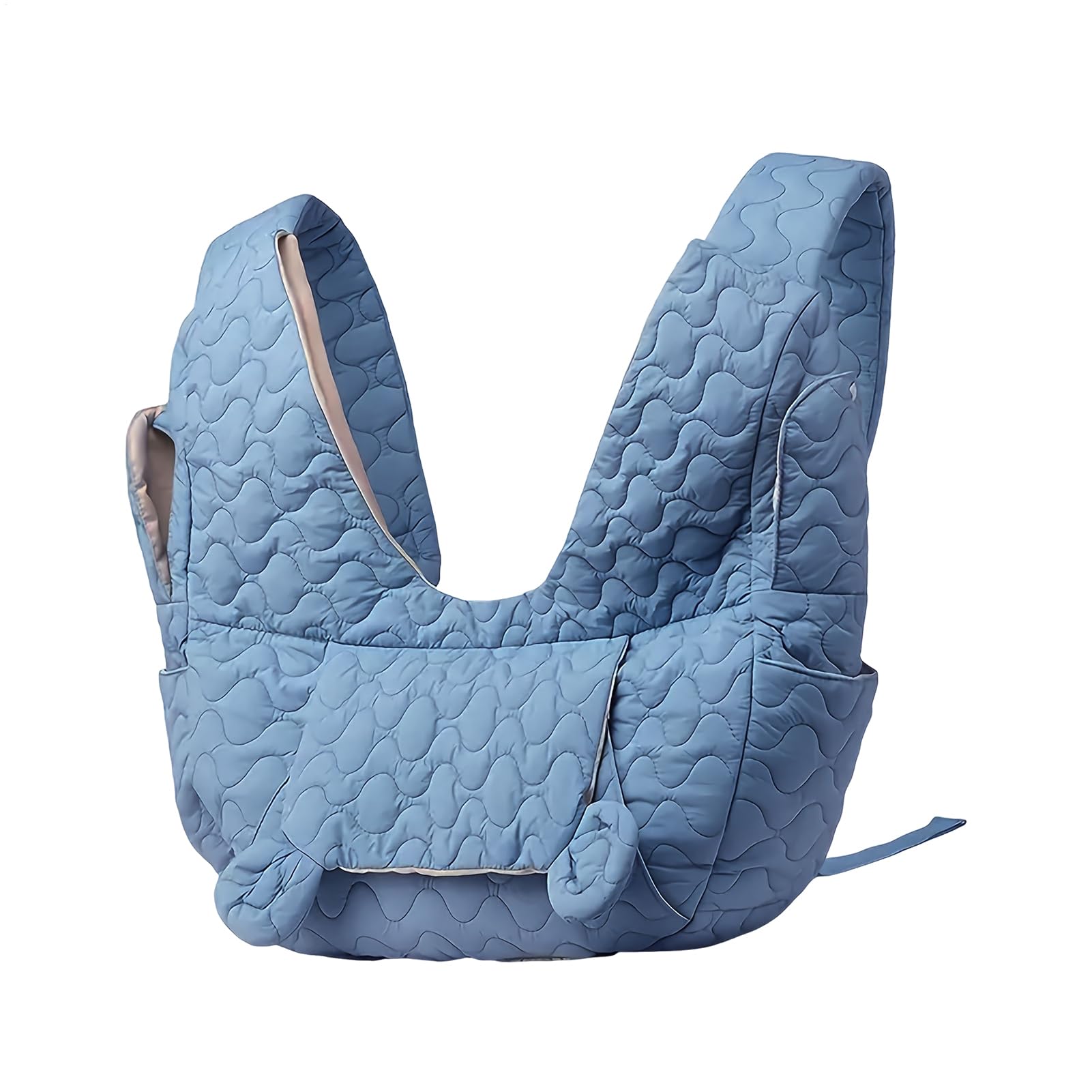 Sac à dos transporteur pour chat et chien ventilé avec poches pour randonnée