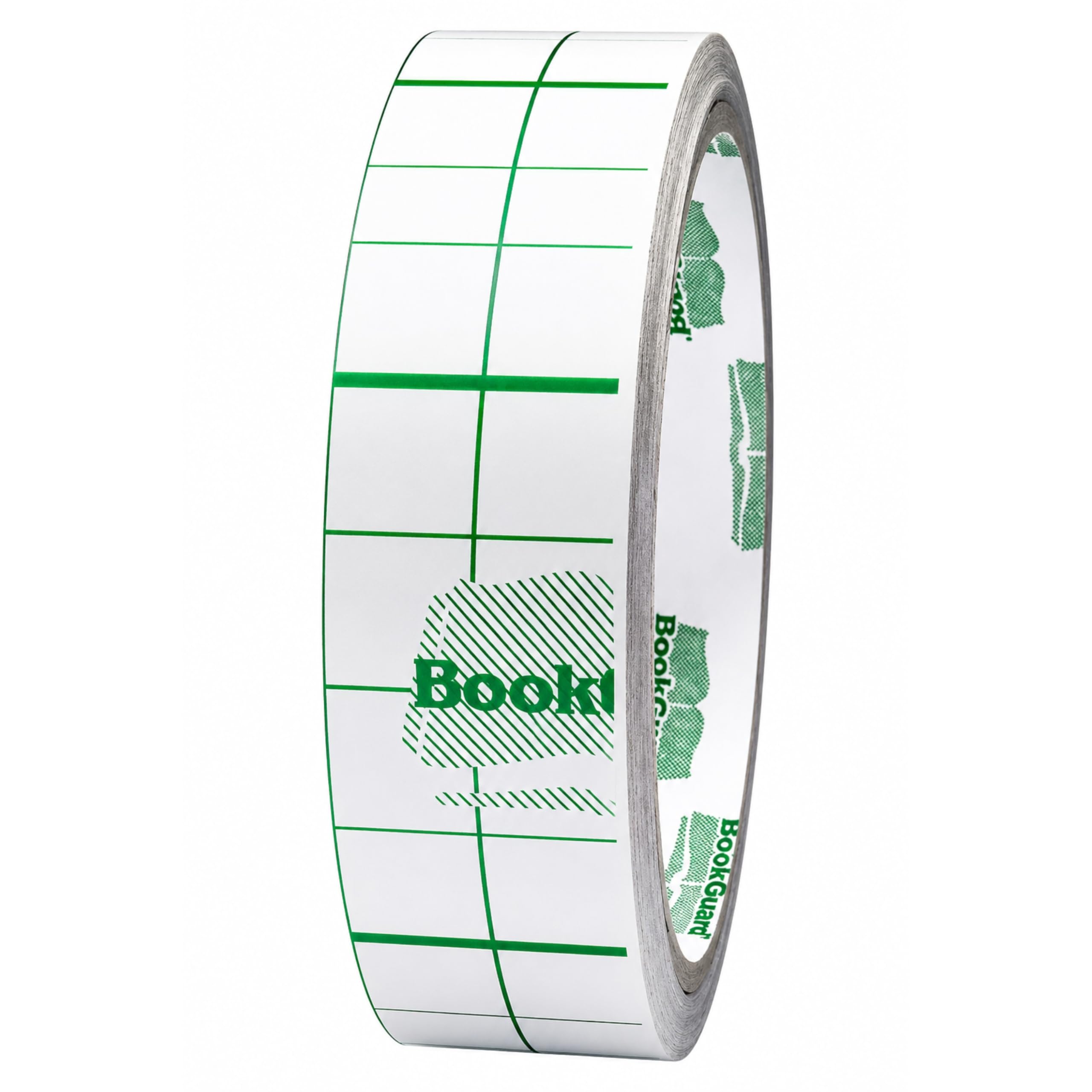 BookGuard Clear Book Tape, 1 Inch x 10 Yards, Matte Vinyl