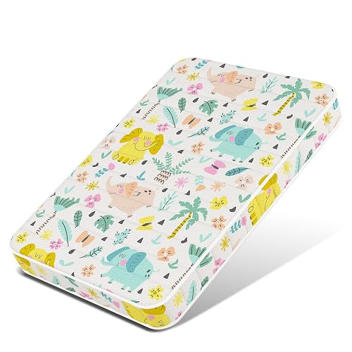 3 Inch Mini Mattress, 38" Lx26 W Mattress, Toddler Mattress
