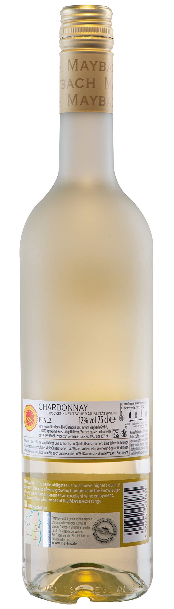 Maybach Chardonnay trocken (6 x 0.75 l)