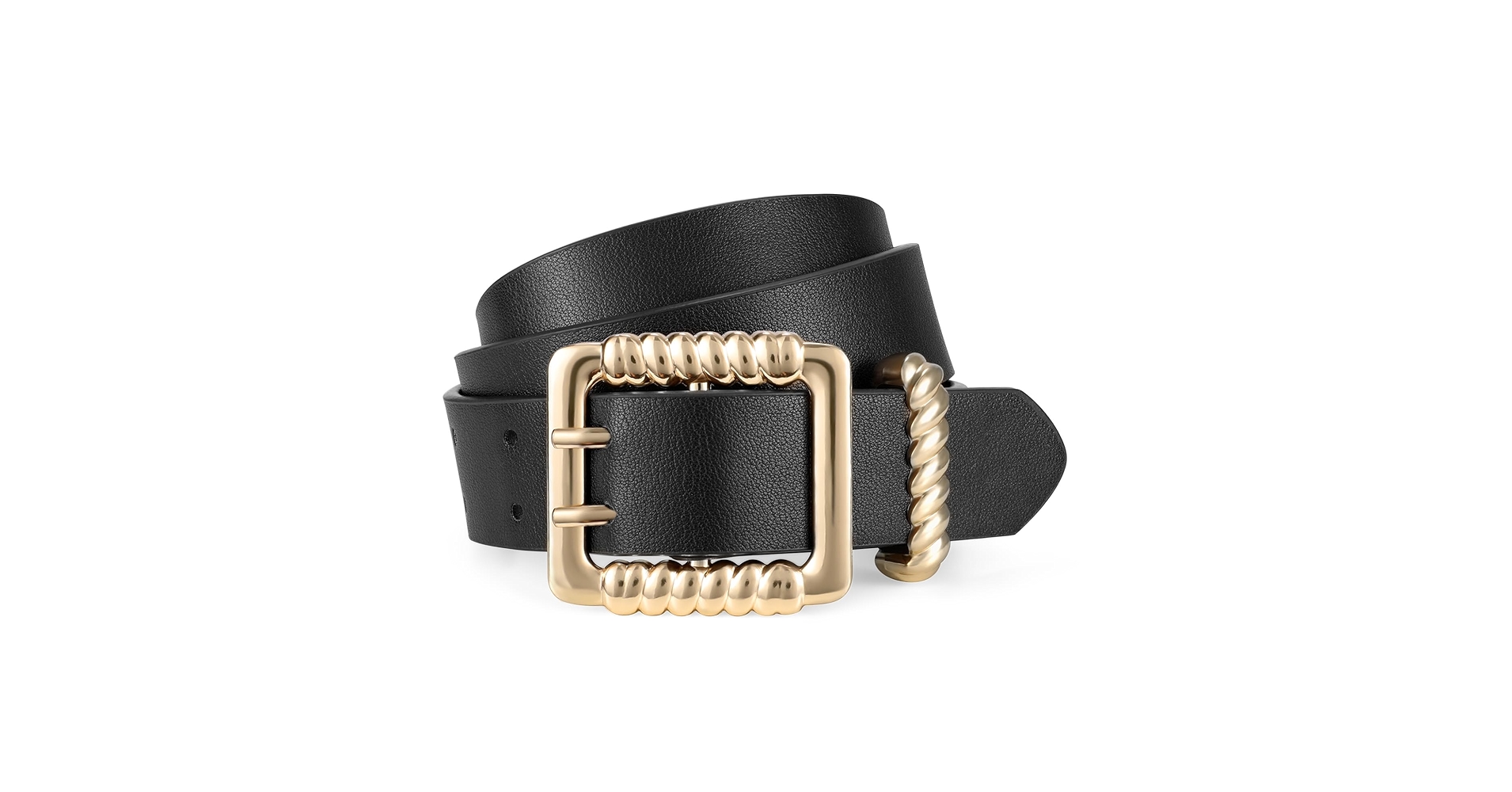 ベルト   Woman Belt Black LV04K7005G YIQ Amazon.com: XZQTIVE Leather Belts for Women Classic Black