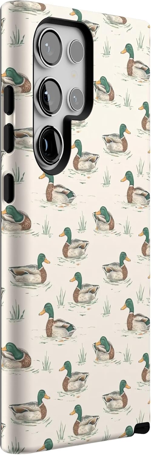 Casely Galaxy S24 Ultra Case | The Boyfriend Collection | Mallard & Co. | Essential Slim Dual-Layer Protective Design