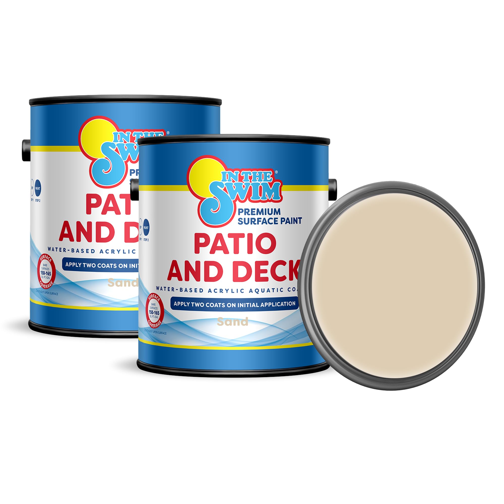 In The Swim Patio and Deck Paint Sand Tone