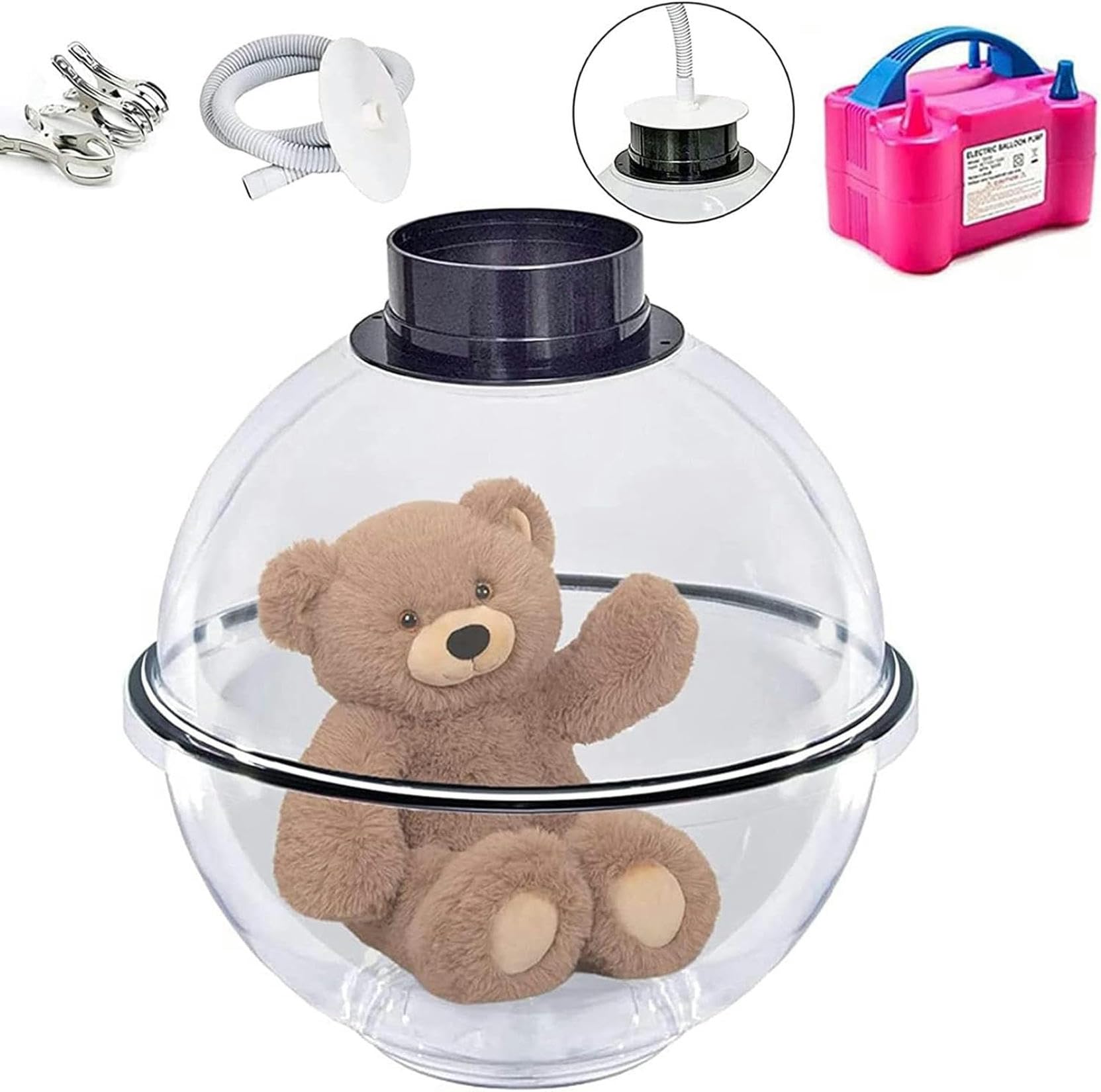 XENITE Machine de Farce à Ballon avec Ensemble de Pompes en Ballon, kit ;Outils de Bouchons de Farce de Ballon, farceur de Ballon de Bricolage pour Cadeaux décoration fête de Mariage Noël