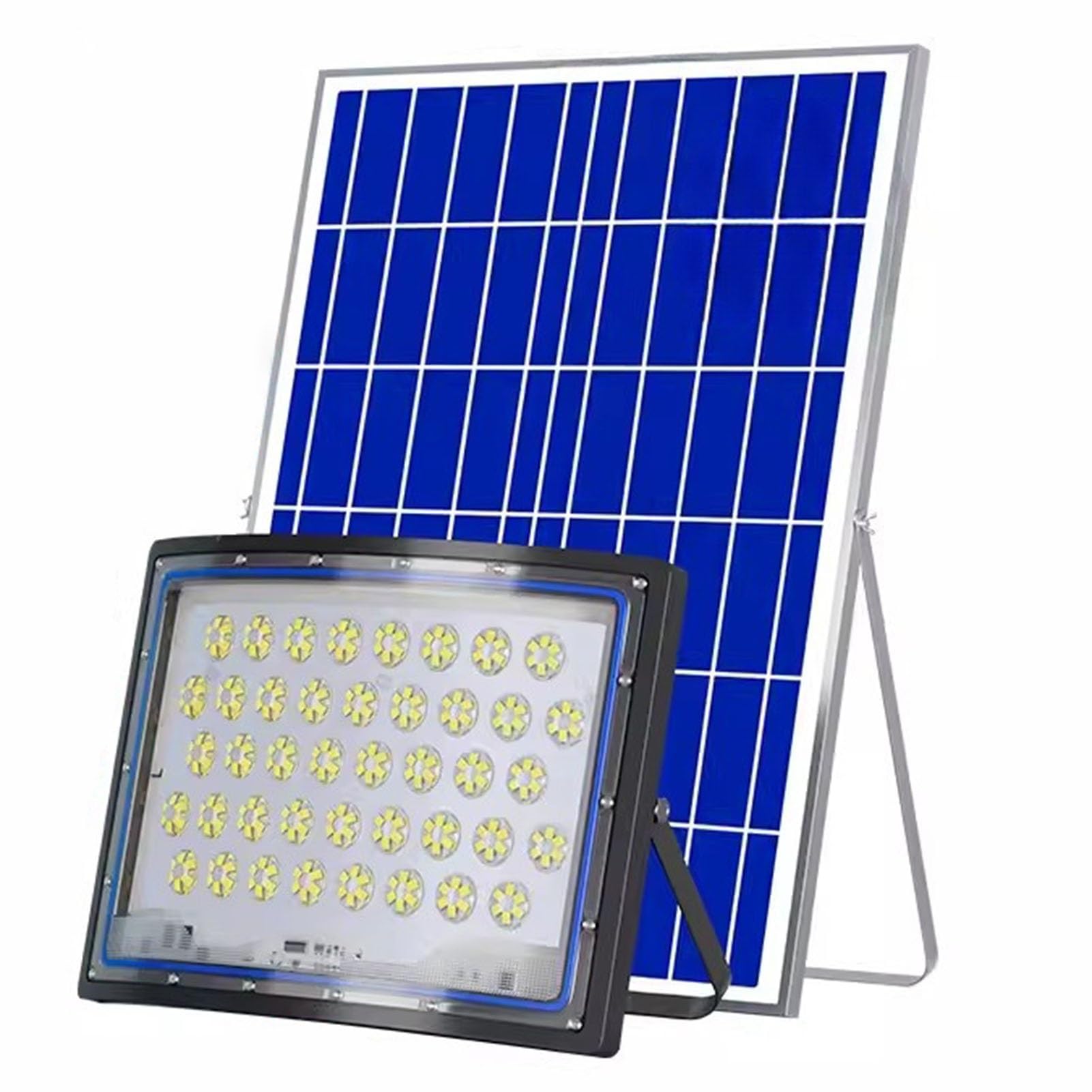 Solar Street Light Solar Parking Lot Lights IP65 Waterproof with Remote Control Lighting for Yard Garden Gutter Swimming